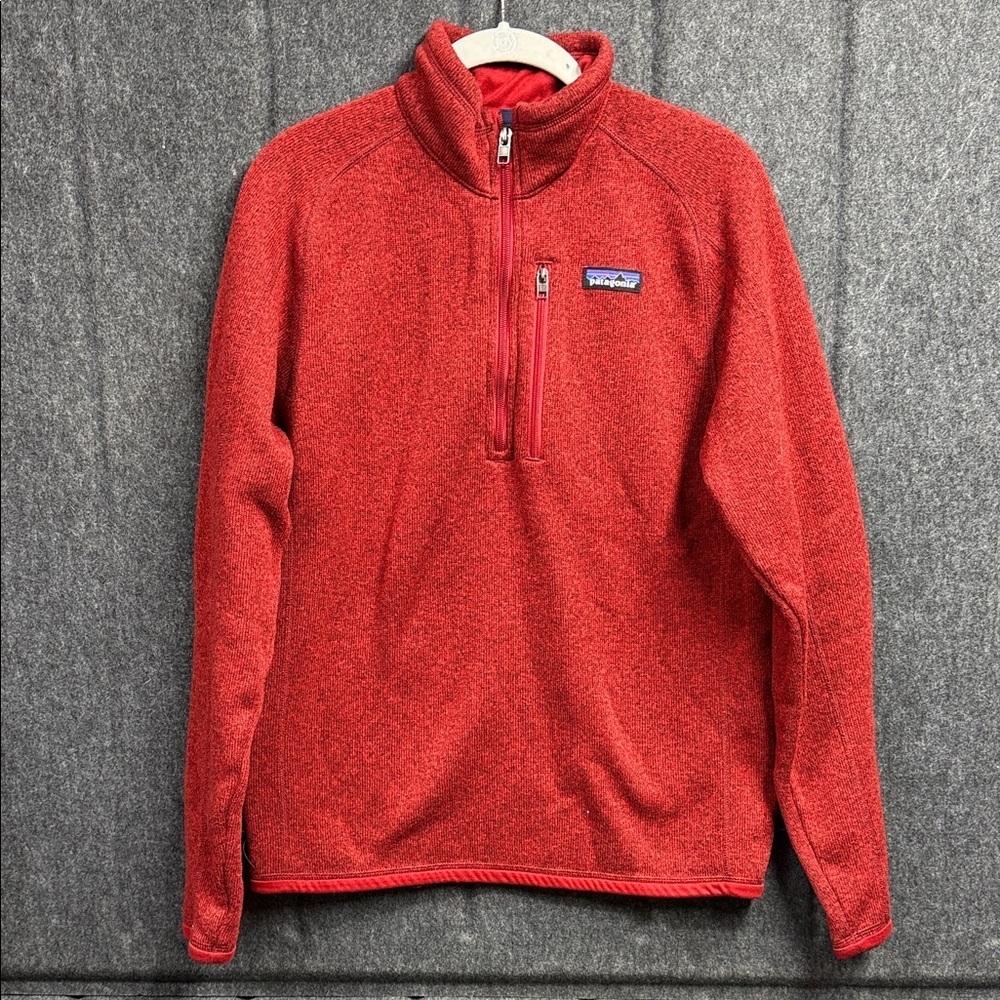 Patagonia Vibrant Red Fleece Pullover